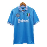 Camiseta Retro Napoli Maradona Buitoni #10 