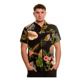 Camisa Guayabera Fashion Hombre Tropical Diseño Calidad