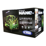 Acuario Pecera Nano 14lt Largo Ecológico Led Fl7954 C/envío