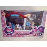 Set De Granja Wonder Pony Land Con Accesorios