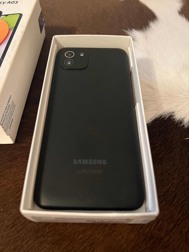 Celular Samsung A03 Negro En Perfecto Estado.