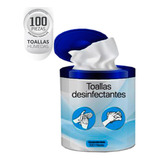 Toallas Desinfectantes Prolicom C/100 Pzas Bote Para Pc, Cel