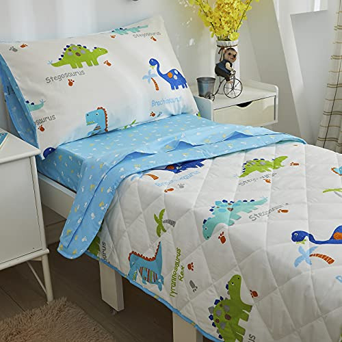 Juego De Ropa De Cama Niños Pequeños De Dinosaurios, ...