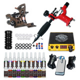 Kit Profesional Tatuar Maquinas Rotativa Y Bobinas Tintas