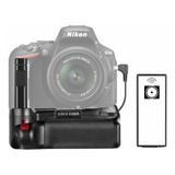 Grip Portabateria Vertical Para Nikon D5600 / D5500 Dslr