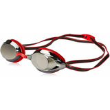 Goggle Vanquisher 2.0 Con Espejo Color Plata Con Rojo Speedo