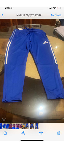 Pantalón adidas Azul