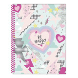 Cuaderno Universitario Quitapesares 80 Hojas Mooving Color Rosa