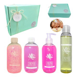 Box Masajes Oleo Sales Espuma Jabón Rosas Spa Kit Relax N74