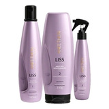 Aneethun Kit Liss Antifrizz Shampoo + Máscara + Finalizador