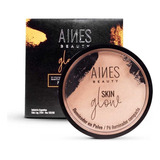 Iluminador En Polvo Compacto Glow Skin - Aines Beauty