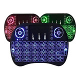 Mini Teclado Keyboard Sem Fio Wireless Iluminado Luz Led