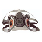 Respirador Medio Rostro 3m Modelo 6200. 