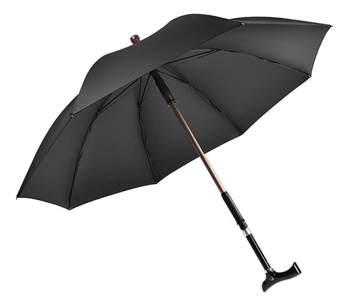 Bengalas Guarda-chuva De Muleta Guarda-chuva De Preto