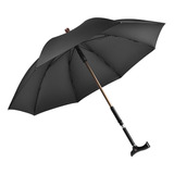 Bengalas Guarda-chuva De Muleta Guarda-chuva De Preto
