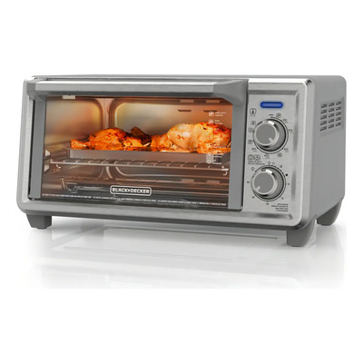 Horno Freidora Black+decker De 11 Litros, To4125-0sdla Color Plateado | Envío gratis