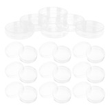 Paquete De 30 Placas De Petri De Plástico Con Tapas Para Exp