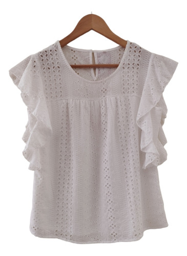 Blusa Broderie Brodery Mujer