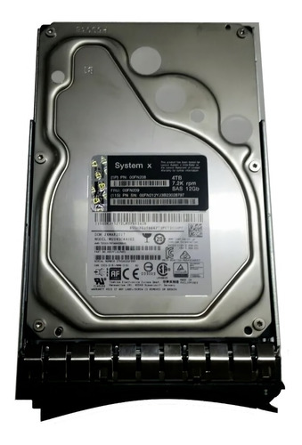 Disco Duro Interno Lenovo 3.5 00fn209 4tb 7200 Rpm, Sas 12gb