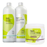 Kit Deva Curl No Poo One Condition + Styling Cream 500g
