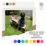 Juego De Mesa Plegable Y 2 Sillas Belar Kids