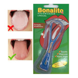 Kit 2x Raspador Lingual Higienizador Bucal 100% Limpeza