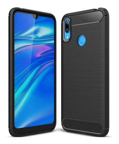 Funda Huawei Y6 2019 / Y6s 2020 Tpu + Fibra De Carbono Slim