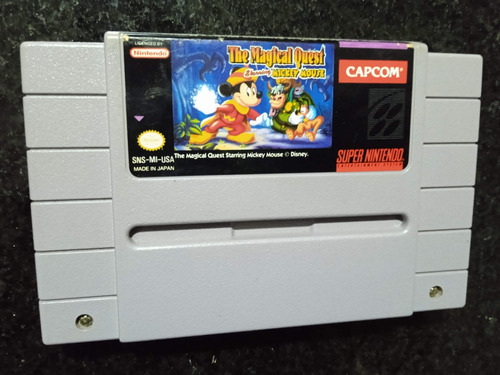 Mickey Mouse The Magical Quest Original Snes Súper Nintendo