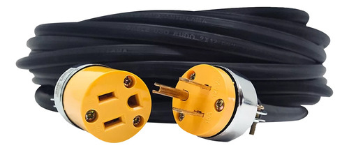 Extensión 20 Metros Cable 3x12 Uso Extra Rudo 1 Contacto