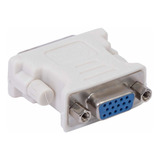 2 Pç Adaptador Dvi-i 24+5 Pinos Macho P/ Vga 15 Pinos Femea