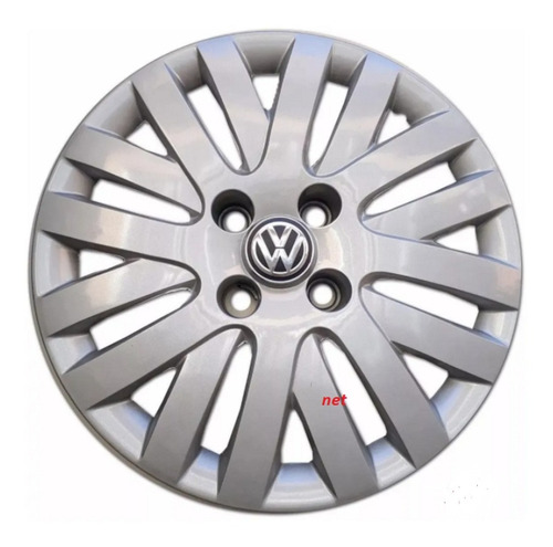 Taza De Rueda Vw Gol Trend Gris Plata Rodado 14 .