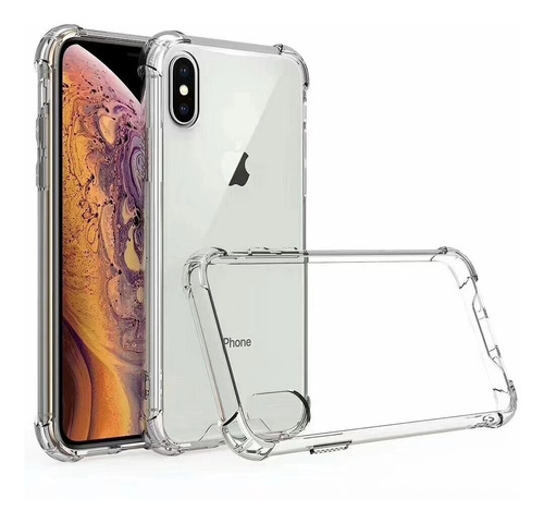 Funda Acrigel Transparente Para iPhone Esquinas Reforzadas