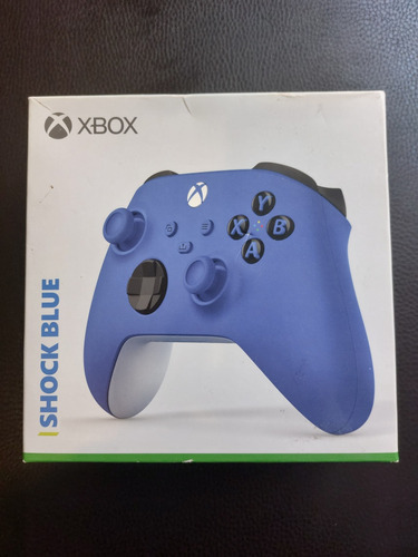 Control Xbox Series X/s - Shock Blue + Funda De Silicona
