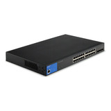 Switch Gigabit Poe+ Administrado De 24 Puertos Linksys