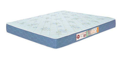 Colchão Casal King Max Espuma D45 193x203x18cm Branco/azul -