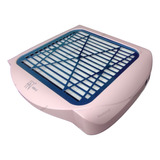 Aspirador De Pó Coletor 858 Para Unhas Gel Grelha 80w Rosa