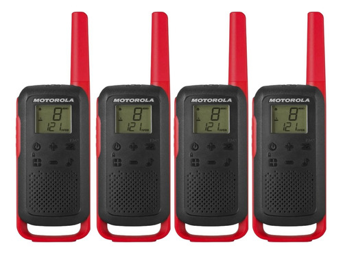 Kit 8 Talkabout Motorola T210br Comunicador 32km Original Nf