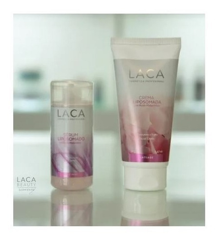 Kit Antiage Hidratante Laca: Serum Y Crema C/hialuronico