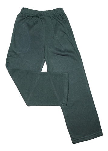 Pantalón Jogging Frisa Recto Colegial juvenil Talle S Al Xl