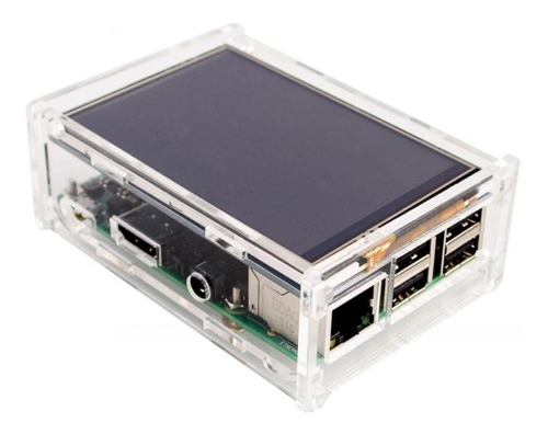 Case Pantalla 3.5 Táctil Para Raspberry Pi 3 B