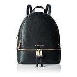 Michael Michael Kors Rhea Zip Mochila Mediana De Cuero