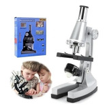 Microscopio Tf-l900 Educativo Para Niño Espejo Reflectante.