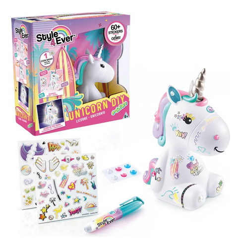 Figura Diy Unicornio Para Pintar Alcancia - Sharif Express