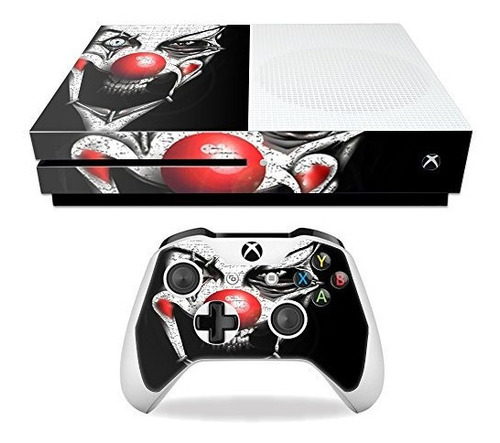 Skin Mightyskins Para Microsoft Xbox One S Payaso Malvado