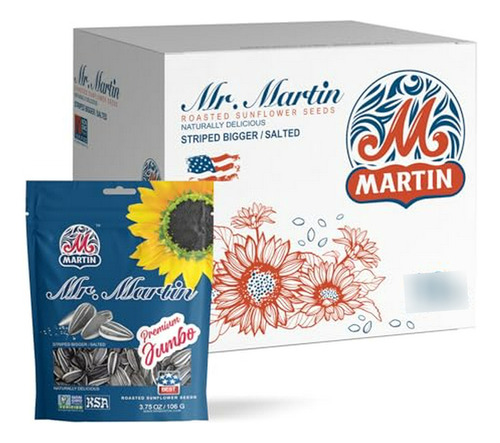 Semillas De Girasol Premium Sr. Martin - 16 Paq.