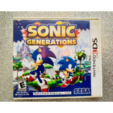 Jogo Nintendo 3ds Sonic Generations Original 