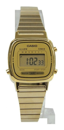 Relógio Casio Vintage Mini La670wga-9df - Nfe - Envios Full