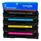 Kit Com 4 Toner 414a 2020a 2021a 2022a 2023a M454dw M479fdw