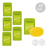 Kit C/6 Sabonetes Em Barra Glicerina Erva Doce Granado 90g