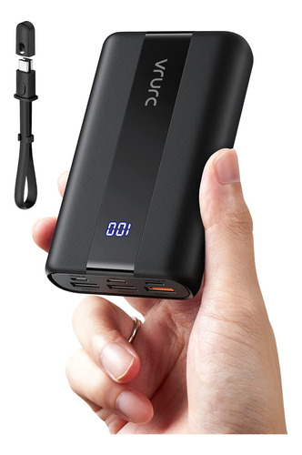 Power Bank Carga Rápida 22.5w Diseño Ultra Liviano Con Funda